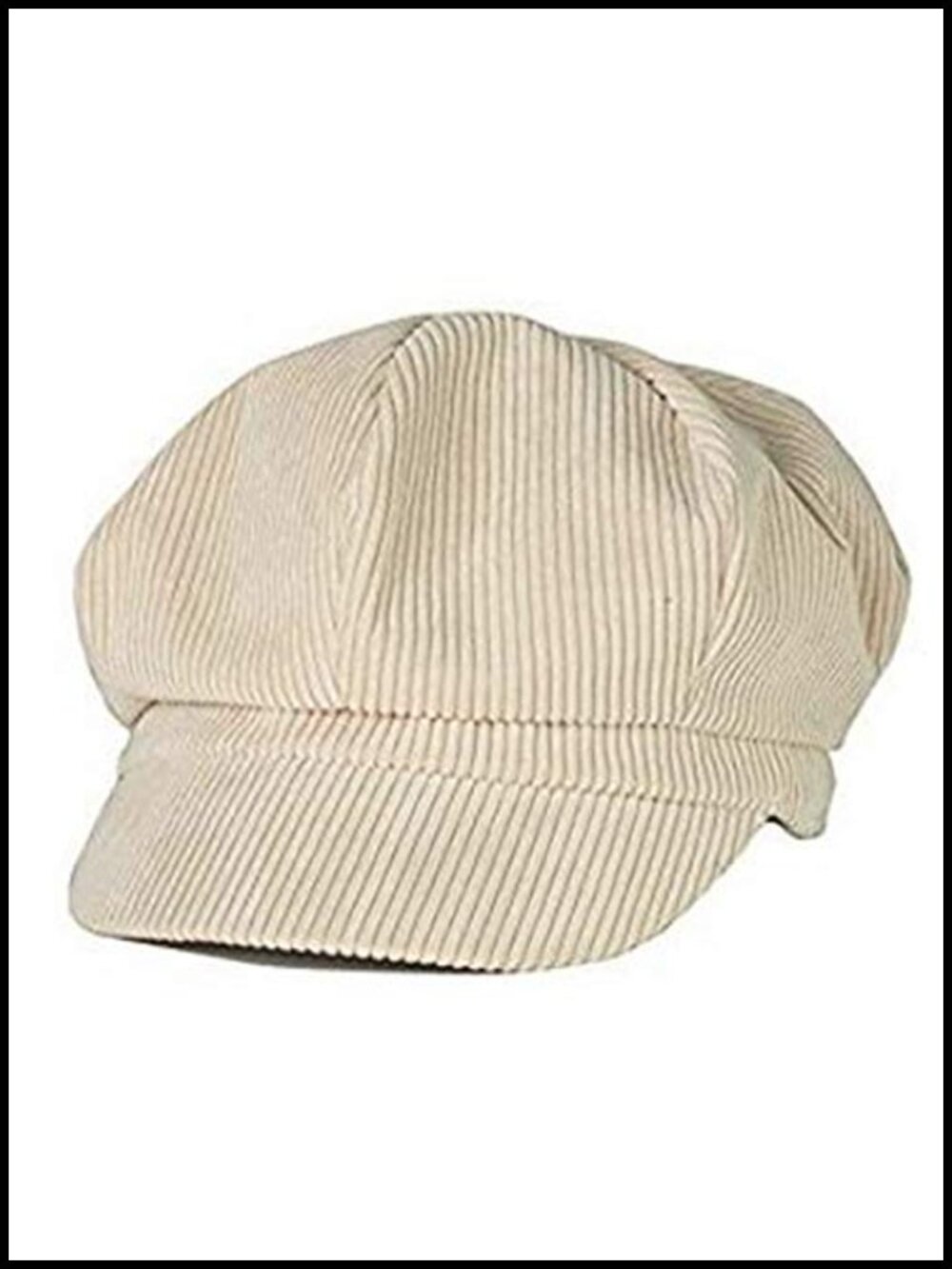 Womens Vintage Newsboy Cabbie Beret Cap Cotton Blend Warm Baker Boy Visor Hat